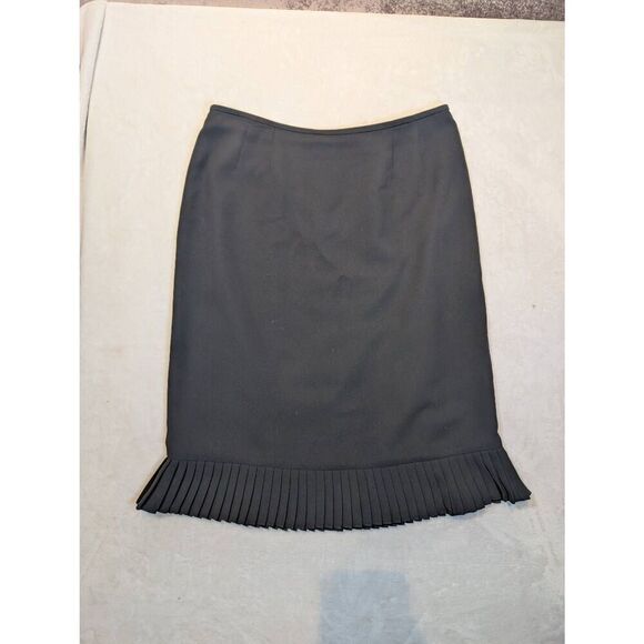 Evan Piccone black knee length skirt 14 - Picture 1 of 2